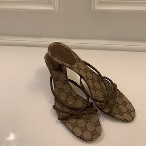 Gucci Monogram Sandals